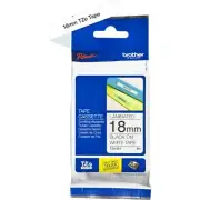 Brother TZe2412PK P-Touch 3/4"x26.2' BLACK on WHITE Laminated Label Cartridge
