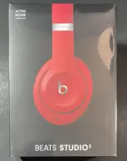 Official Beats Studio 3 Over-Ear Wireless Headphone [ RED ] NEW
