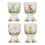 4PK Ashdene New Bone China 6.5cm Sweet Meadows Egg Cup