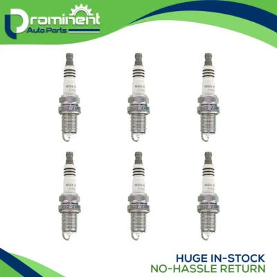 NGK RUTHENIUM HX Spark Plugs FR6BHXS 95159 Set of 6