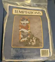Temptations Plastic Canvas Kit BIRD MELODY Wall Hanging