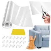 Cat Scratch Furniture Protector - Thicken PVC 118.11"*15.75 Couch Protector