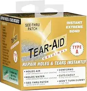 Tear-Aid Fabric Repair Kit, 3 in x 5 ft Roll, Type A, Single