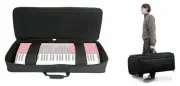 Rockville BEST BAG 49 Padded Rigid Keyboard Gig Bag Case for Nord Electro 2 61