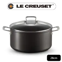 在飛比找PChome24h購物優惠-LE CREUSET-不沾鍋系列-TNS 雙耳醬汁鍋 (附蓋