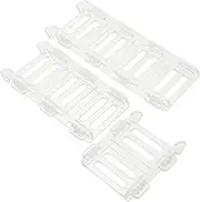 FUTUREORYY 3pcs Small Rat Climbing Ladder Interactive Hamster Cage Plaything Easy Installation Acrylic Platform for Activities Transparent Design for Observation