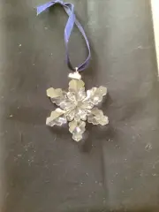 2008 Swarovski Large Christmas Snowflake Ornament