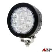 Professional Round Led Work Light PRO 60W For Lorry Trailer Cab 12V 24V E- Mark