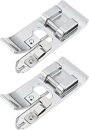 [LT Easiyl] 2x Overlock Foot Presser Attachment Compatible with Brother Innov-is 10A 20 30 35 50 55 950 955 550 1250 1500 2200 Sewing Machines