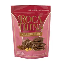 在飛比找momo購物網優惠-【樂家 ROCA】薄片巧克力杏仁糖-牛奶巧克力(150g)