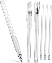 Baluue 3 Pcs Tattoo Pens for Brow Mapping Kit Marking Pen Mapping Pen Brow Mapping Pen Body Pen for Brow Pen Tattoo Supplies Tattoo Position Pen Abs White