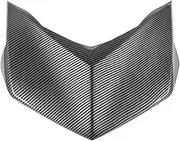 Cowls Board Motorcycle Headlamp Upper Beak Nose Extension Cover Cowl Fairing Fit For Yamaha XMAX 300 2023 2024 Motorcycle Mudguard(Carbon Fiber Look)