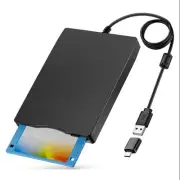 Floppy Disk Reader 3.5 Inch External USB Type A&C Floppy Disk Drive Floppy3727