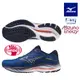 【MIZUNO 美津濃】WAVE RIDER 27 一般型超寬楦男款慢跑鞋 J1GC230405