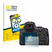 Nikon Coolpix P1000 , 2 x BROTECT® HD-Clear Screen Protector hard-coated