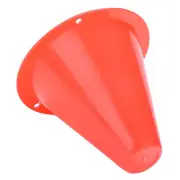 10pcs Soccer Training Cone Football Barriers Plastic Marker Holder Accs CW