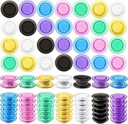 ZDZBLX Fridge Magnets, 84 Pack 7 Colors Strong Whiteboard Magnets, Colorful Small Round Heavy Duty Magnets for Crafts, Calendar, Fridge