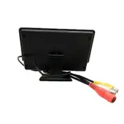 4.3Inch LCD Rearview Monitor Car Rear View Camera Reversing Parking System Kit Waterproof Night Vision Reversing Backup As Shown