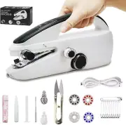 Handheld Mini Portable Sewing Machine 2 Speed Modes for Clothes DIY Home Travel