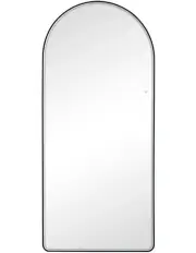 [Cooper & Co] Luna 180cm Arch Front Illuminated Mirror in Black