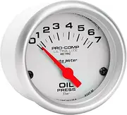 Auto Meter ATM4327-M Ultra-Lite Electric Oil Pressure Gauge
