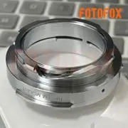 FOTOFOX Contax Rangefinder CRF RF Lens to Leica M Camera M9 M8 M6 M4 M3 RF-LM