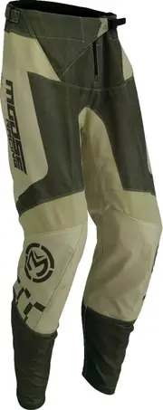 Moose Offroad Qualifier S25, textile pants , color: Light Green/Green , size: 34