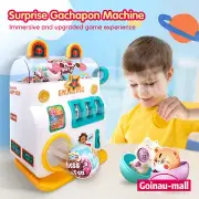 Gumball Gashapon Machine Kids Toy Raffle Vending Machine Candy Capsule Dispenser