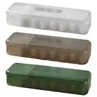 Cable Storage Box Transparent Plastic Data Line Container Makeup Organizer Y1 -T
