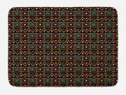 African Bath Mat for Bathroom Home Decor Plush Non-Slip Mat 29.5" X 17.5"