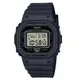 【CASIO 卡西歐】G-SHOCK 纖薄精巧 個性簡約 百搭黑 經典方型 GMD-S5600BA-1_40.5mm