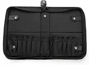 [RYTTGOP] Makeup Brush Organizer Makeup Brush Storage Bag Large Capacity Foldable Makeup Brush Portable Cosmetic Stand Up Makeup Brush Organizer Bag for Travel