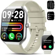 Smartwatch for Men Woman Calls Fitness Heart Rate Monitor for Google Pixel 9