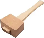 Wooden Mallet Hammer with Handle Wooden Woodworking Mallet Carpenters Mallet for