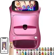 QLXYYFC 3D Nail Art Printer, Nail Painting Machine, Printing & Drying in One, Tabletop Nail Art Printing Machine for Home Nail Salon Nail