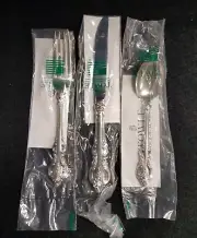 Towle El Grande Sterling Silver Place Size Fork, Place Knife, Teaspoon Brand New