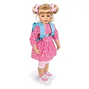 'Hannah's First Day At Nursery' Girl Child Doll