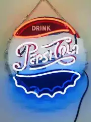 New Pepsi Drink Neon Light Sign Lamp Beer Pub Acrylic 14"