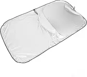BELLIFFY Car Windshield Sunshade Heat Blocking Shade Easy to Use Protection for Front Window for Vehicle Types
