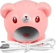 OHPHCALL Nail Lamps for Gel Polish Portable Nail Dryer Bear Design Quick Drying Manicure Light Mini -c