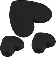 3pcs Box Charging Cable Accessories Cable Case Heart Decal Cable Protector Heart Charm Phone Charging Line Case Decal Lovely Cable Protector Heart Patch Black Resin