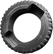 Levemolo Tire Shaped Business Card Holder Name Card Display Rack for Office Desk Unique Table Decoration for Professional Use