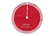 Candy Stripe Border Tree Skirt 120cm
