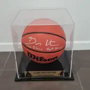 Gary Payton Signed Wilson NBA Authentic Series Basketball (JSA)