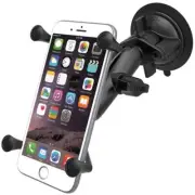 RAM Twist Lock Suction Cup Mount w/ X-Grip Holder for Large Plus Size Phone GPS