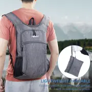 Danoz Outdoors - Grey Ultra Lightweight Packable Backpack - Foldable Daypack for Hiking & Travel