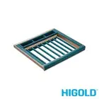 HIGOLD Trouser Rack with Belt Storage - Pull Out 600mm Cabinet - B Series Teal