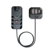 USB Type-C 6 Ports Car Charger Fast Charging Adapter For Apple iPhone Samsung (for: Honda Civic)