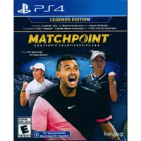 在飛比找松果購物優惠-【一起玩】PS4 決勝點：網球冠軍賽 傳奇版 中英文美版 M