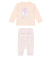 [Stella McCartney Kids] Stella McCartney Kids Baby printed cotton pajamas M 24 pink